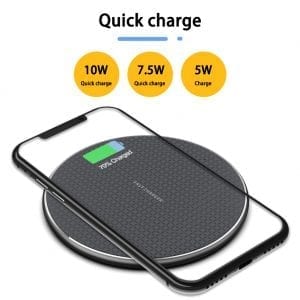 Pure Elegance | 15W Fast Wireless Charger | Ultra-Slim Metal Charging Pad