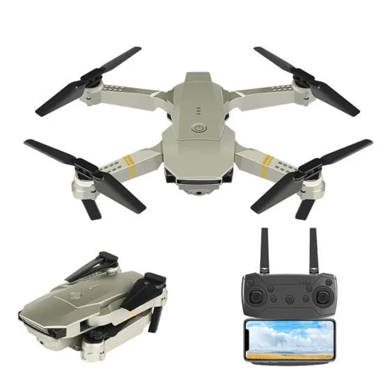 Pure Elegance | 4K HD Dual Camera RC FPV WiFi Portable Wide Angle Foldable Quadcopter Drone