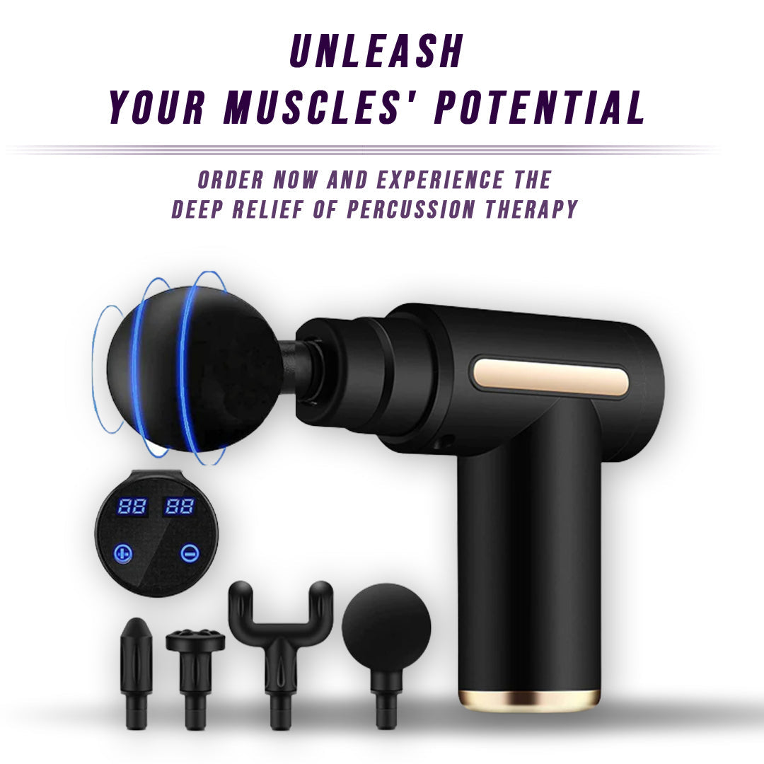 Pure Elegance | Muscle Massage Gun | Portable Deep Tissue Massager