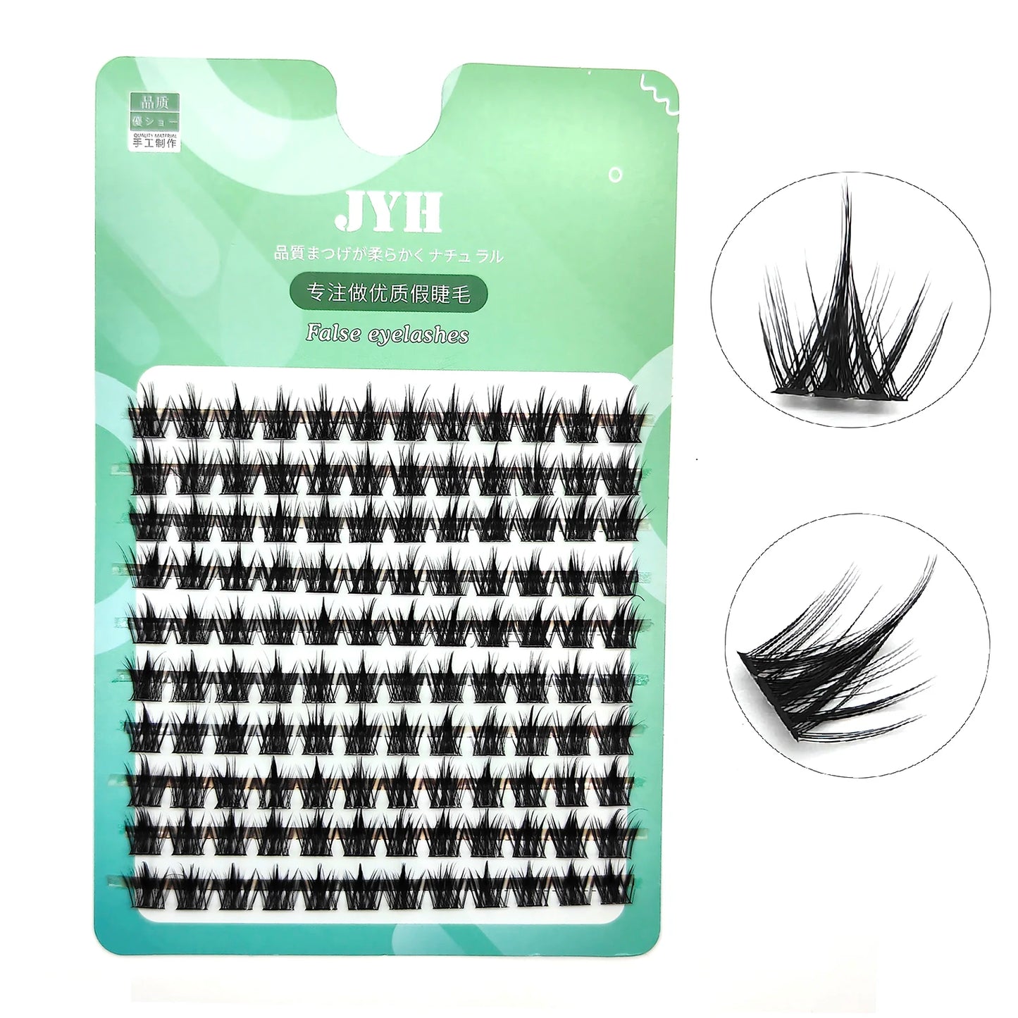 Pure Elegance | ADIYA Segmented False Eyelash Extension DIY Natural Cluster Lash Makeup Tools Soft Easy to Operate Eyelashes Free Shipping xiaomo C