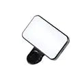 Pure Elegance | Portable Mini Selfie Fill Light Rechargeable 3 Modes Adjustable Brightness Clip On For Phone Laptop Tablet Meeting Make Up