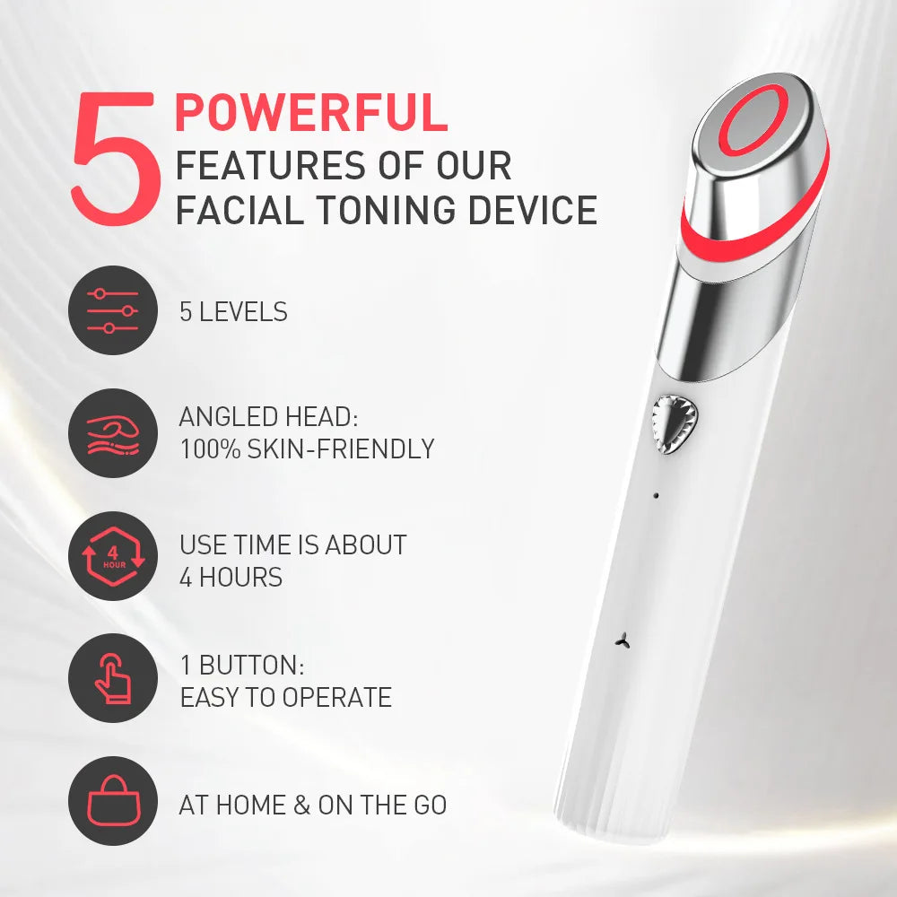 Pure Elegance | Facial Care Home Use Skin Skincare Tool Massager Wand Beauty Device