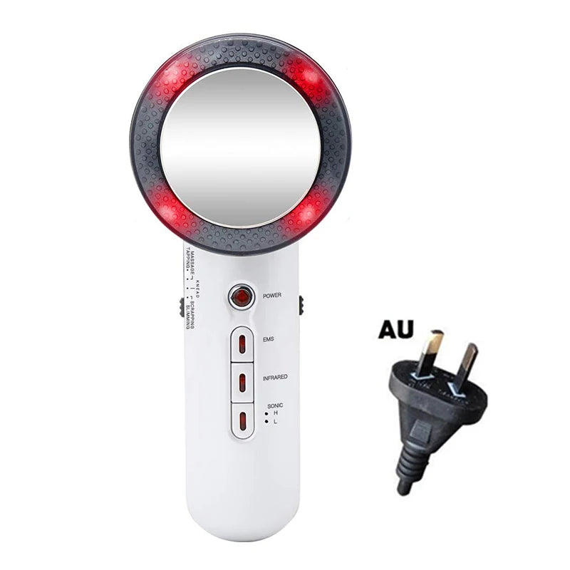 Pure Elegance | Personal Care Beauty Device Skin Tightening Beauty Device Heating Infrared Light Anti-aging Beauty Device Gold