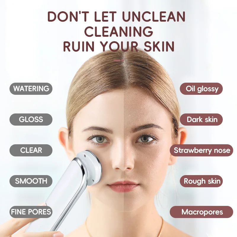 Pure Elegance | KSKIN Multifunctional Facial Skin Care Beauty Massager Electric Facial Massage Device Clean Face Skin Rejuvenation Beauty Device