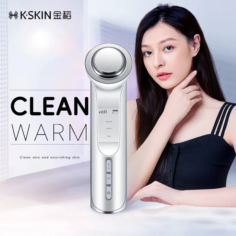Pure Elegance | KSKIN Multifunctional Facial Skin Care Beauty Massager Electric Facial Massage Device Clean Face Skin Rejuvenation Beauty Device
