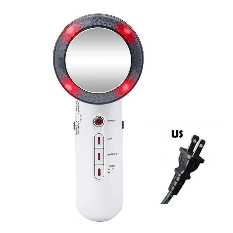 Pure Elegance | Personal Care Beauty Device Skin Tightening Beauty Device Heating Infrared Light Anti-aging Beauty Device WHITE