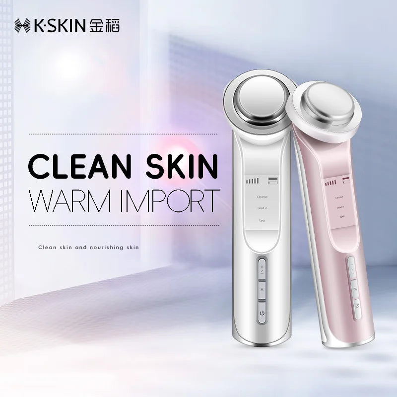 Pure Elegance | KSKIN Multifunctional Facial Skin Care Beauty Massager Electric Facial Massage Device Clean Face Skin Rejuvenation Beauty Device