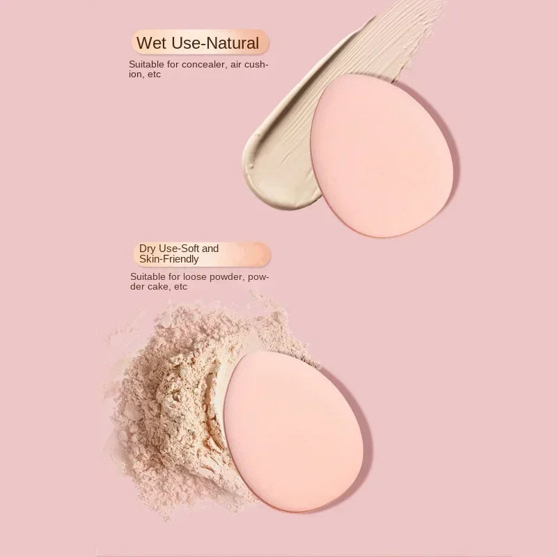 Pure Elegance | 10Pcs Mini Finger Puff Foundation Small Air Cushion Powder Sponge Face Concealer BB Cream Cosmetic Applicator Makeup Tools