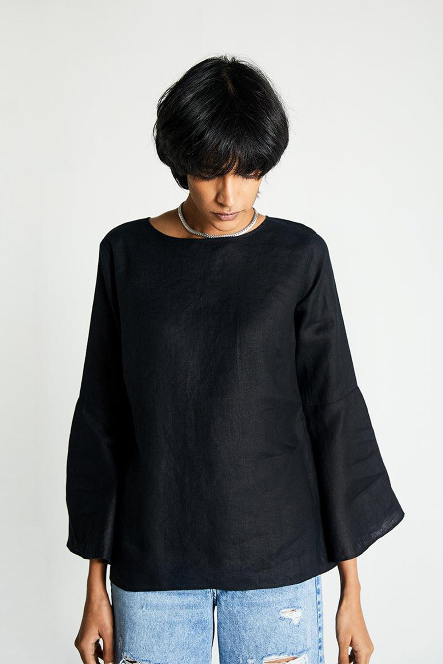 Pure Elegance | The Button Back Shirt