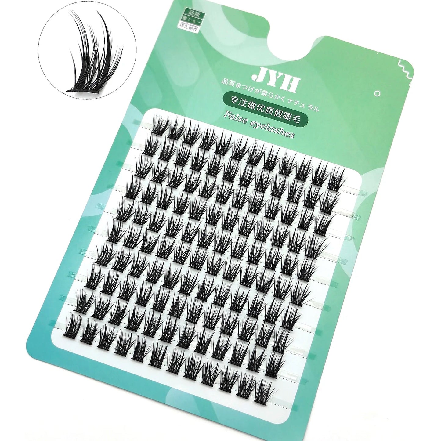 Pure Elegance | ADIYA Segmented False Eyelash Extension DIY Natural Cluster Lash Makeup Tools Soft Easy to Operate Eyelashes Free Shipping