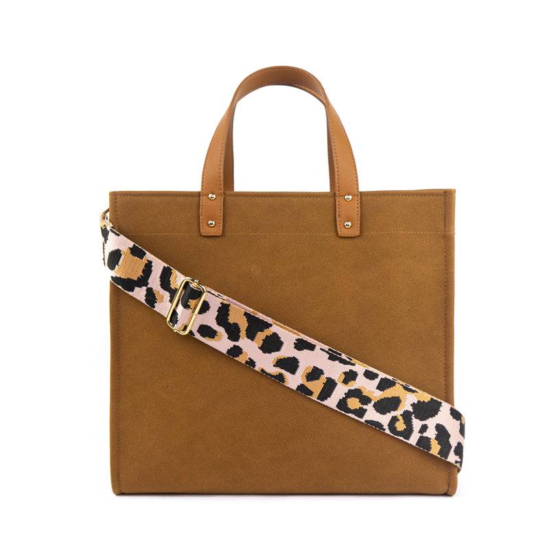 Pure Elegance | Campbell Tote | Choose Your Strap Brown