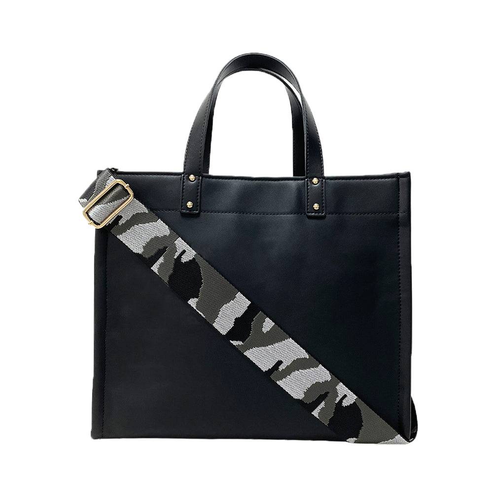 Pure Elegance | Campbell Tote | Choose Your Strap Black