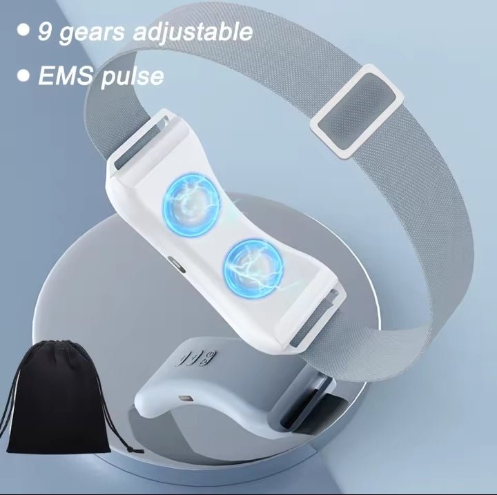 Pure Elegance | EMS V Face Beauty Device Vibration Face Massager Lifter Electric V-Line Face Lifting Belt Removing Double Chin Up Face Shaper