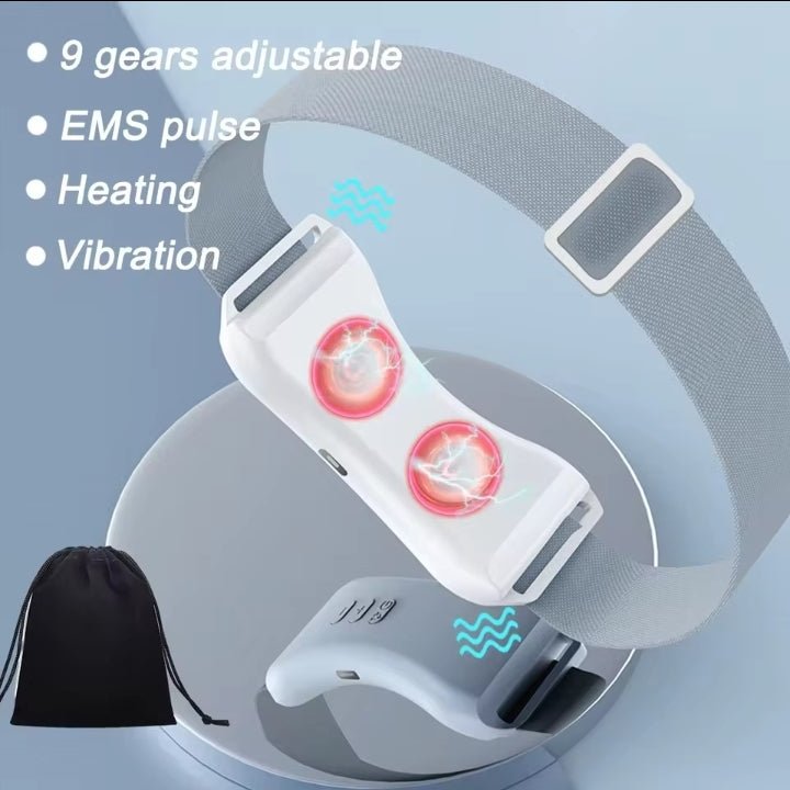 Pure Elegance | EMS V Face Beauty Device Vibration Face Massager Lifter Electric V-Line Face Lifting Belt Removing Double Chin Up Face Shaper