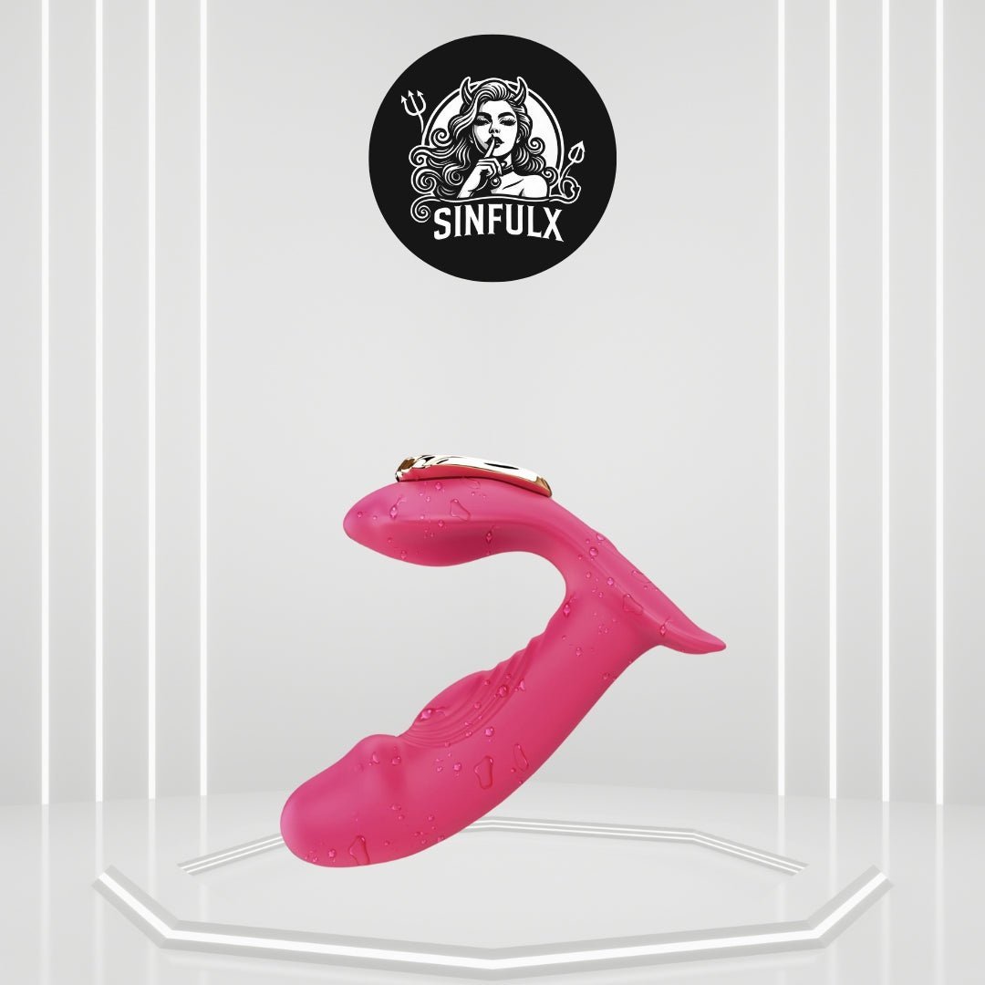 Pure Elegance | FlickerRose Wearable G-Spot Dildo Vibrator Default Title
