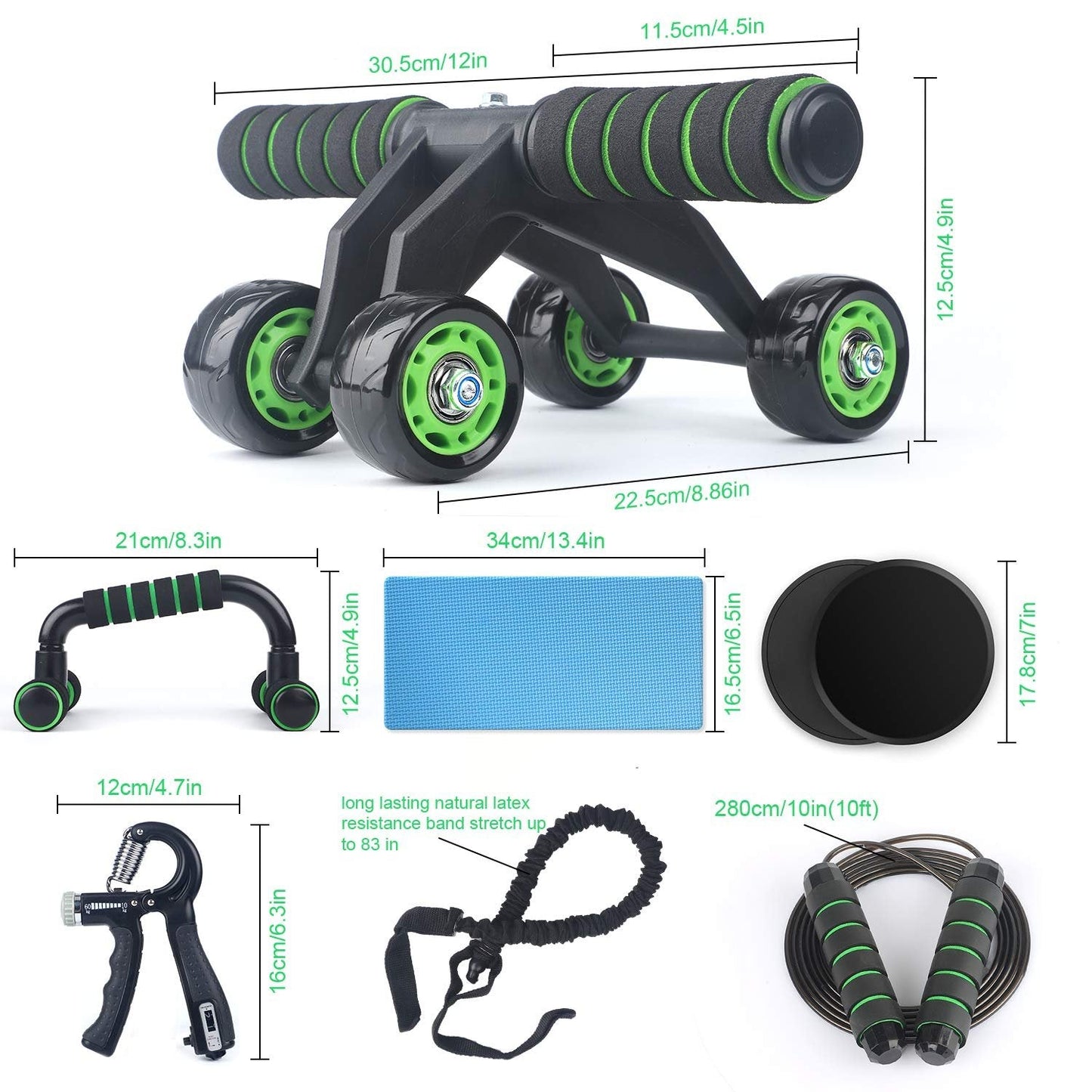 Pure Elegance | 10-in-1 Fitness Kit