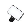 Pure Elegance | Portable Mini Selfie Fill Light Rechargeable 3 Modes Adjustable Brightness Clip On For Phone Laptop Tablet Meeting Make Up