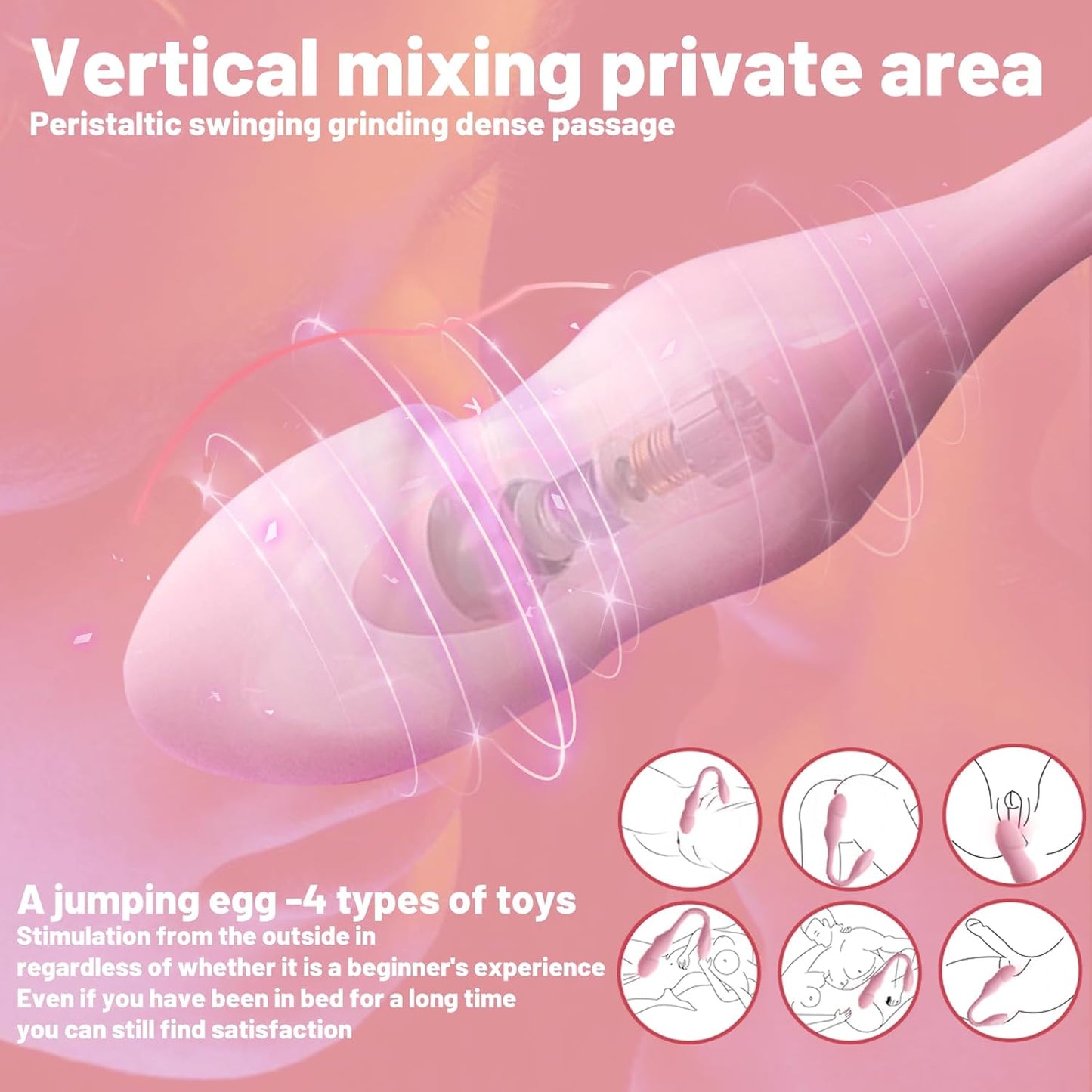 Pure Elegance | StellarRush Remote Control Inflatable Vibrator