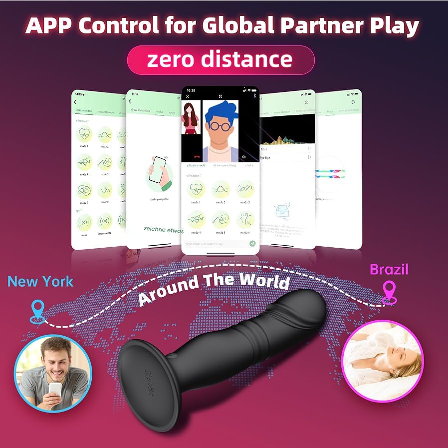 Pure Elegance | Thrusting Anal Plug Dildo Vibrator