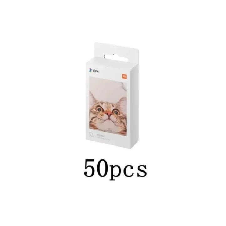 Pure Elegance | Xiaomi AR Photo Printer | Portable & Pocket-Sized Photo Paper 50pcs