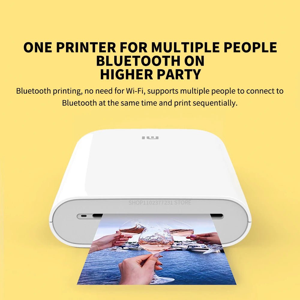 Pure Elegance | Xiaomi AR Photo Printer | Portable & Pocket-Sized