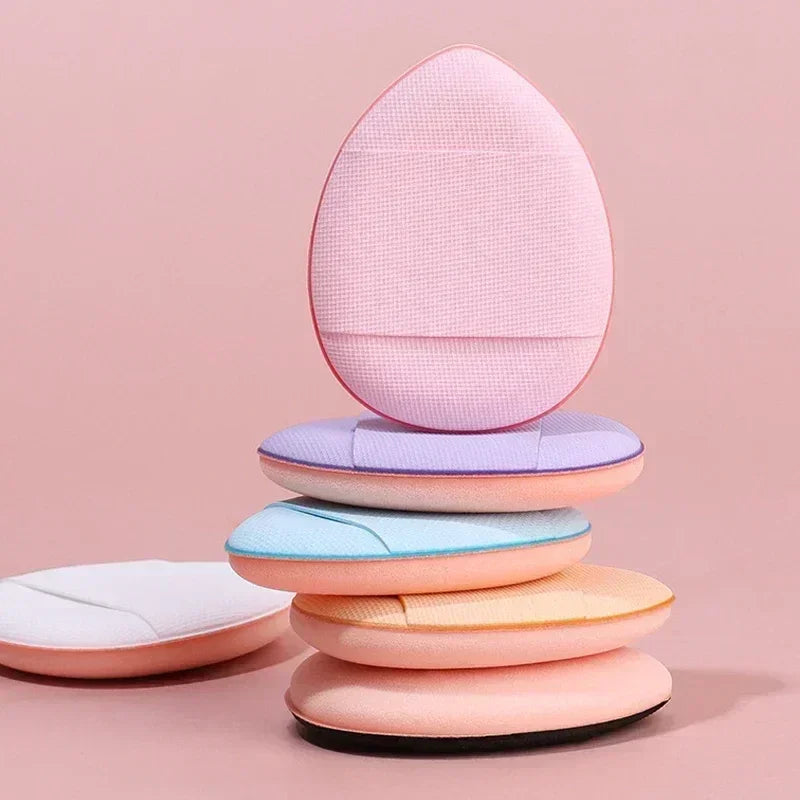 Pure Elegance | 10Pcs Mini Finger Puff Foundation Small Air Cushion Powder Sponge Face Concealer BB Cream Cosmetic Applicator Makeup Tools
