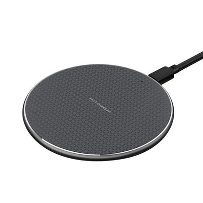 Pure Elegance | 15W Fast Wireless Charger | Ultra-Slim Metal Charging Pad