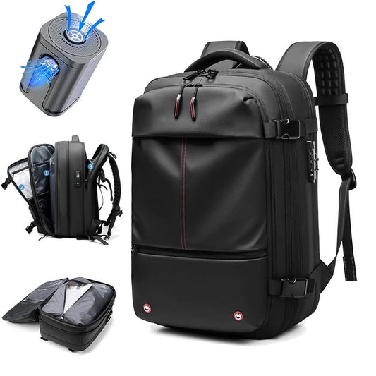 Pure Elegance | 17 Inch Laptop Travel Backpack | Vacuum Compression & Anti-Theft