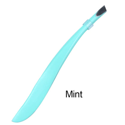 Pure Elegance | OKAYLASH Professional Eyebrow Tweezers Stainless Steel Gold Lash Clamps Colorful Hair Removal Tweezers Metal Beauty Makeup Tools Mint
