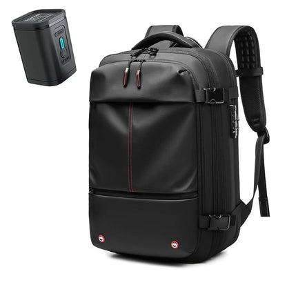 Pure Elegance | 17 Inch Laptop Travel Backpack | Vacuum Compression & Anti-Theft black-Pumps