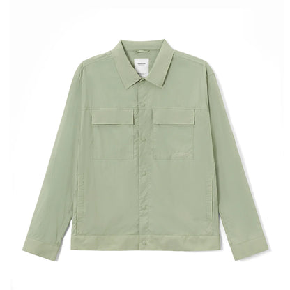 Pure Elegance | SIMWOOD 2025 Summer New Sun Protection Light Weight Shirts Men UPF 100+ UV Fishing Shirts for Travel Safari Camping Hiking Light Green
