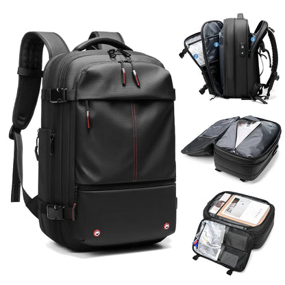 Pure Elegance | 17 Inch Laptop Travel Backpack | Vacuum Compression & Anti-Theft