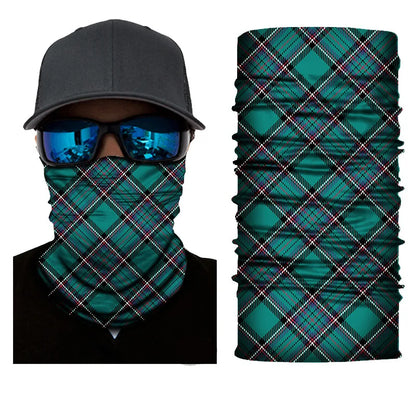 Pure Elegance | 3D Printed Christmas Turban Face Neck Warmer Seamless Scarf Bandana Outdoor Sport Sun Protection Ski Mask Santa Claus Tree D4-73