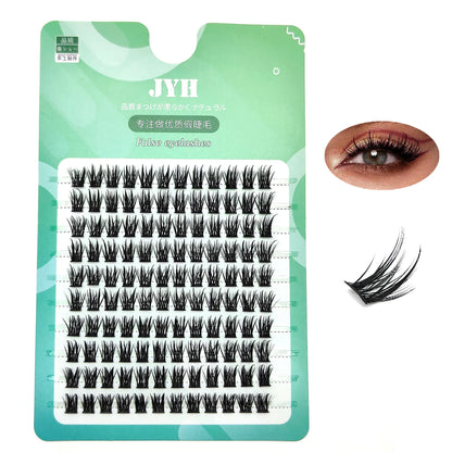 Pure Elegance | ADIYA Segmented False Eyelash Extension DIY Natural Cluster Lash Makeup Tools Soft Easy to Operate Eyelashes Free Shipping yushan C