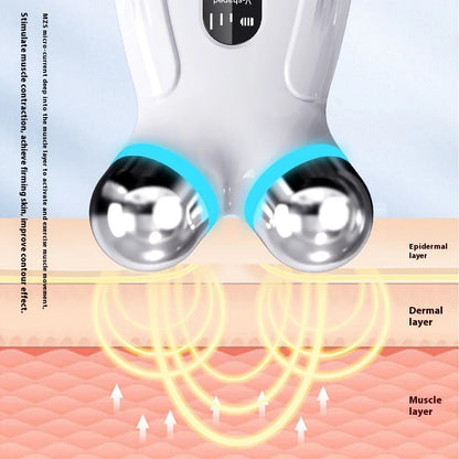 Pure Elegance | Facial electric lifting device, household skincare product introduction device, facial lifting, firming, massage device