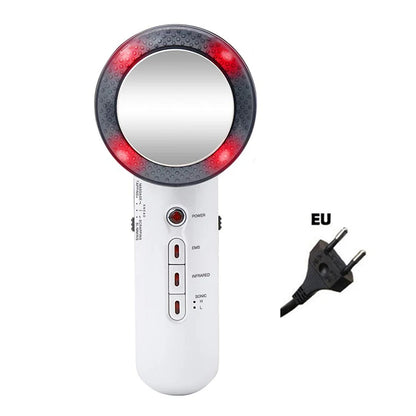 Pure Elegance | Personal Care Beauty Device Skin Tightening Beauty Device Heating Infrared Light Anti-aging Beauty Device Silver