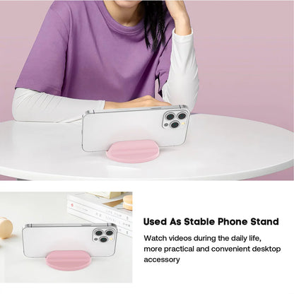 Pure Elegance | Grippopso Medium For Magsafe Cellphone Lipstick Holder Make Up Mirror Lip Blam Phone Stand Holder for IPhone Universal Bracket
