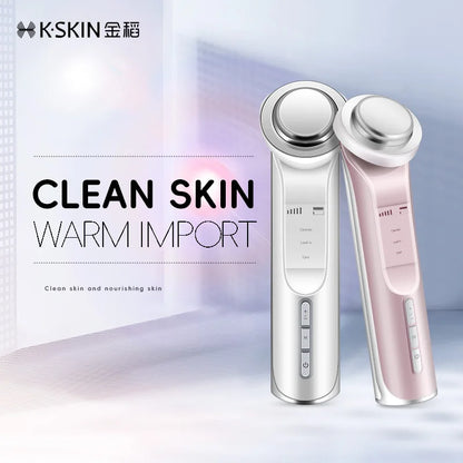 Pure Elegance | KSKIN Multifunctional Facial Skin Care Beauty Massager Electric Facial Massage Device Clean Face Skin Rejuvenation Beauty Device
