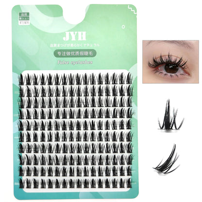 Pure Elegance | ADIYA Segmented False Eyelash Extension DIY Natural Cluster Lash Makeup Tools Soft Easy to Operate Eyelashes Free Shipping maisui C