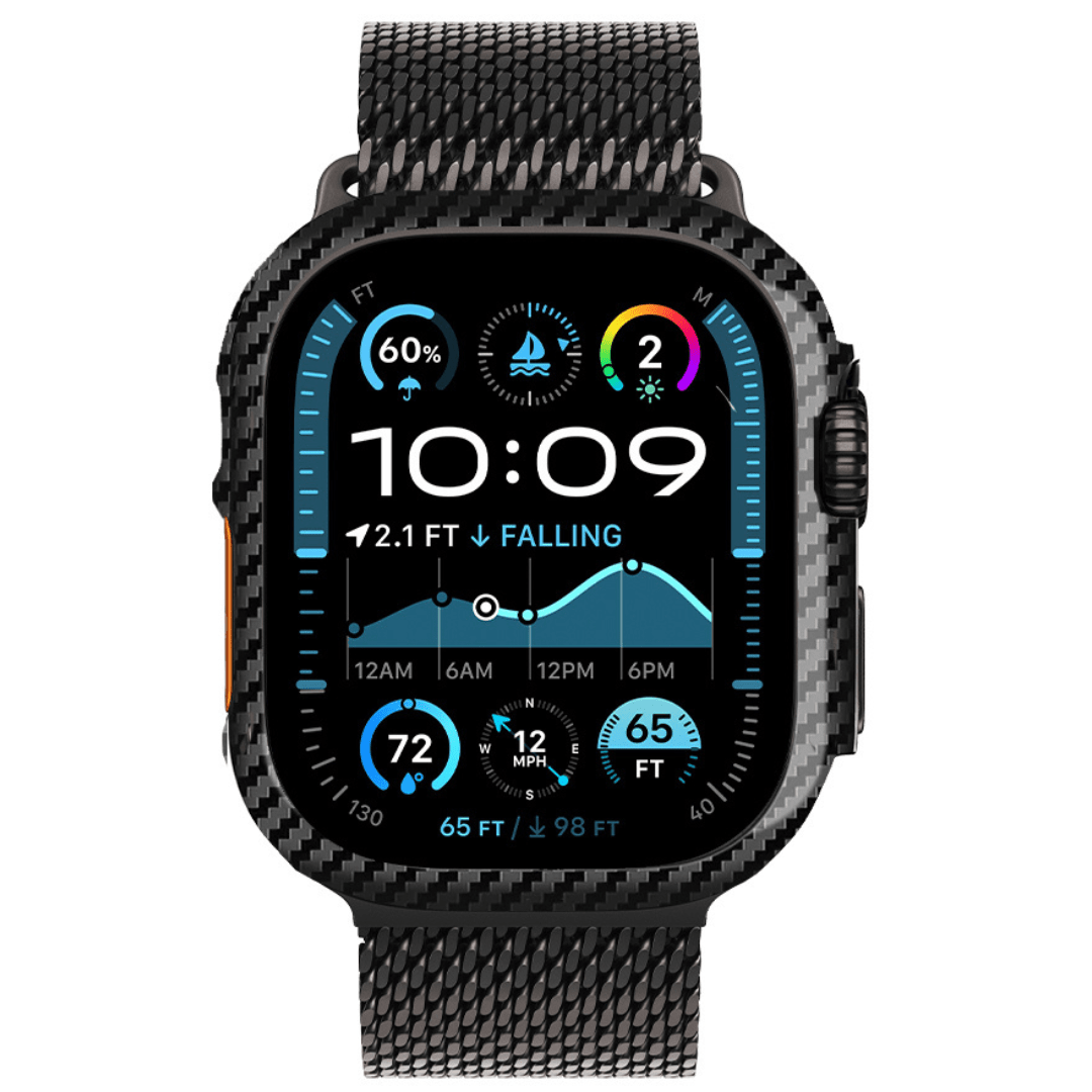 Pure Elegance | Apple Watch Real Carbon Fiber Case