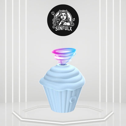 Pure Elegance | ChillVibe Ice Cream Clit Stimulator Sky blue United States