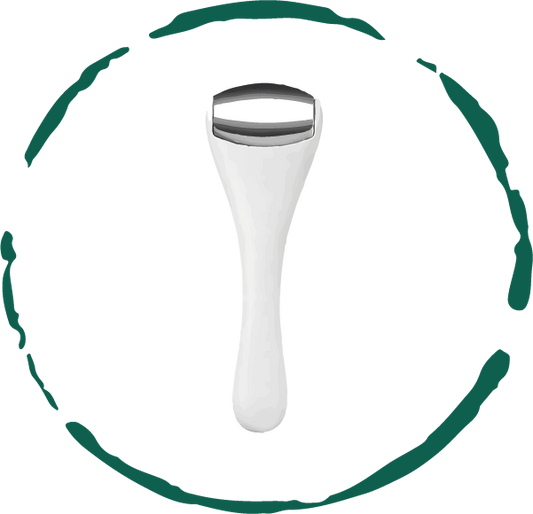 Pure Elegance | Eye & Face Ice Roller | Stainless Steel Massager for Skin