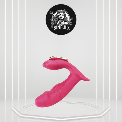 Pure Elegance | FlickerRose Wearable G-Spot Dildo Vibrator Default Title
