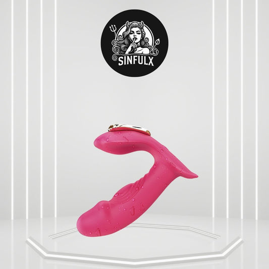 Pure Elegance | FlickerRose Wearable G-Spot Dildo Vibrator Default Title