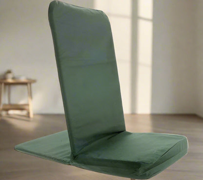 Pure Elegance | OMSutra Folding Meditation Chair – Portable Comfort for Meditation, Yoga, and More