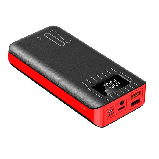 Pure Elegance | 20000mAh External Battery Power Bank Dual USB With LED Flashlight