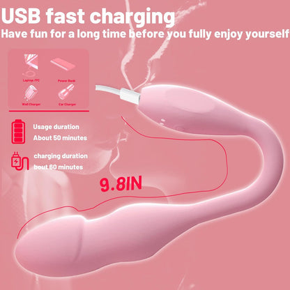 Pure Elegance | StellarRush Remote Control Inflatable Vibrator