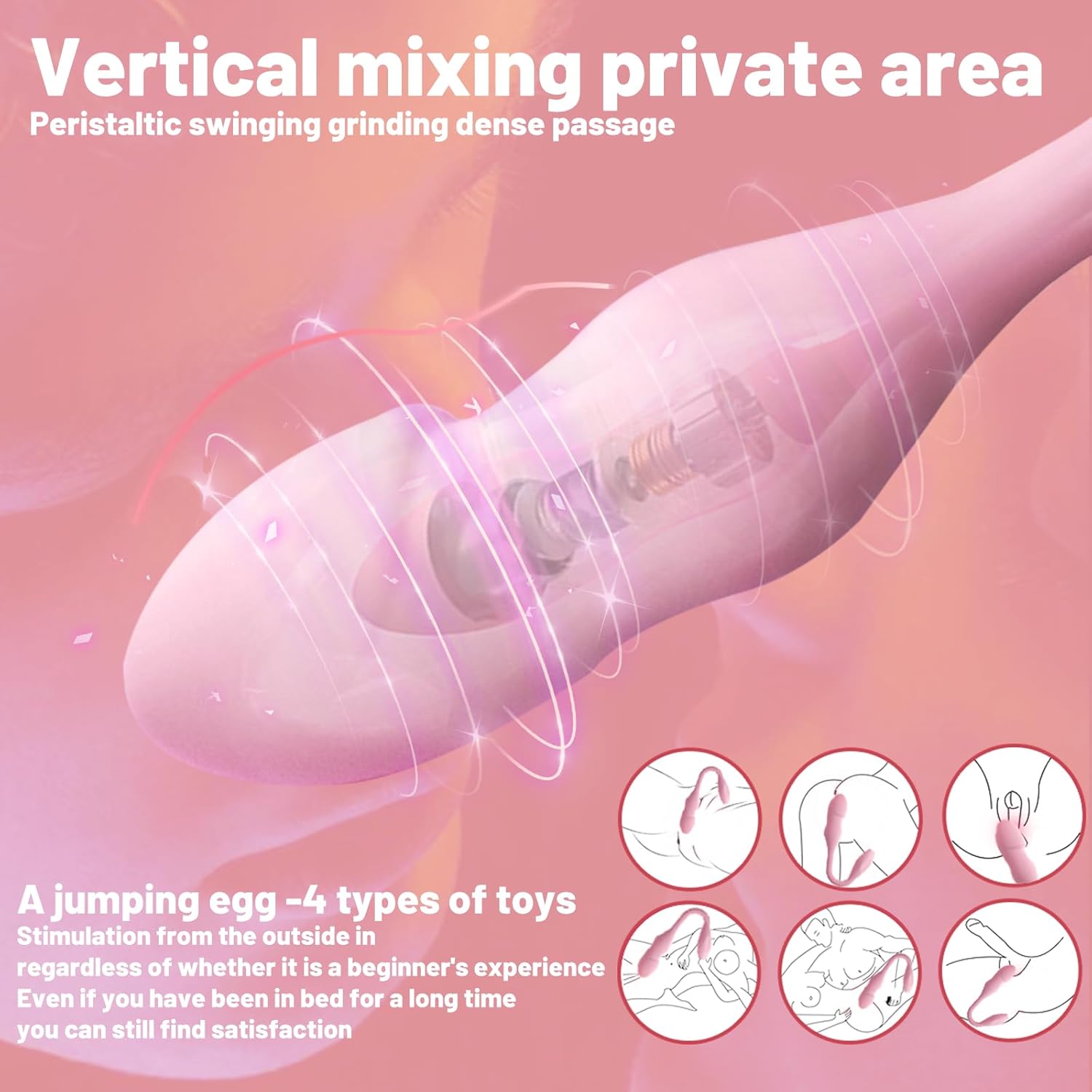 Pure Elegance | StellarRush Remote Control Inflatable Vibrator