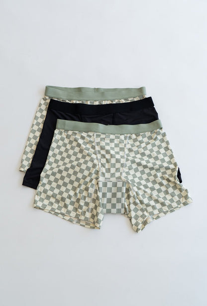 Pure Elegance | The Intro Bundle | 3-Pack Boxer Brief Period Underwear