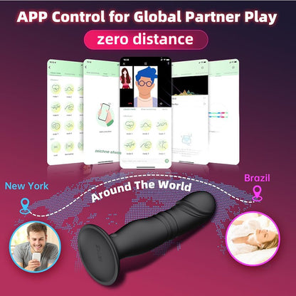 Pure Elegance | Thrusting Anal Plug Dildo Vibrator